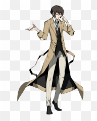 Osamu Dazai Image Gallery Bungo Stray Dogs Wiki Fandom - Anime png