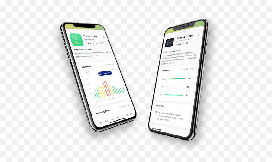 The Smart Indoor Air Quality Monitor Tl Flair Iaq - Vertical Png,Flair Icon