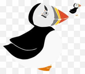 Puffin Clipart Transparent - Cartoon Png Download Full