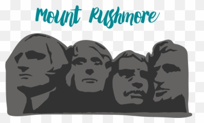 Mount Rushmore Clipart Model - National South Dakota Day Welcome To South Dakota Png,Mount Rushmore Png