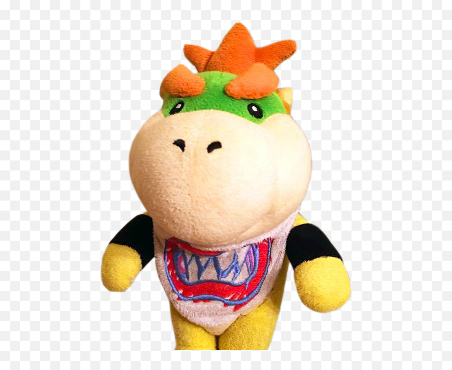 Bowser Jr Plush Png - Bowser Jr Plush Png,Luigi Plush Png