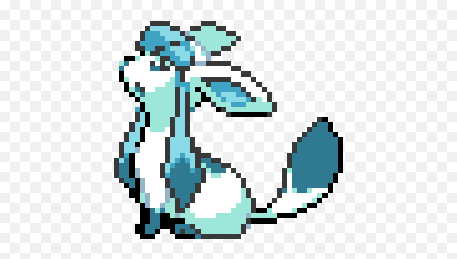 Pixel Art Gallery Png Glaceon Icon