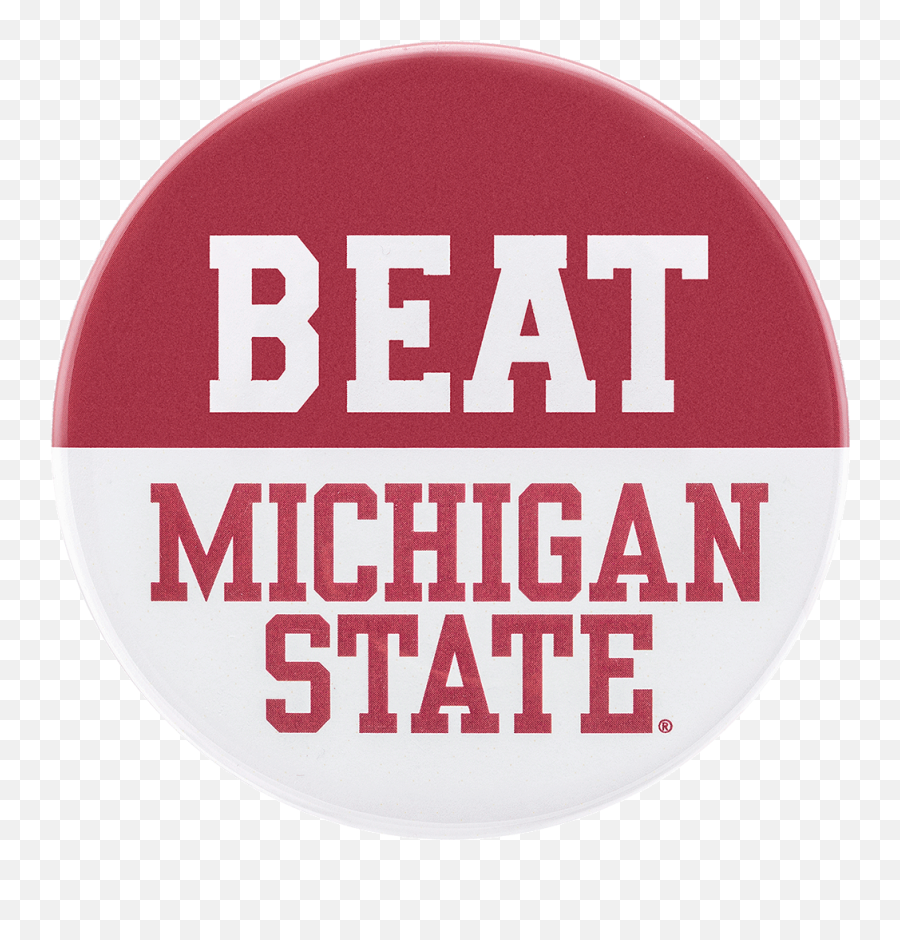 Cdi Corp Beat Michigan State Pin University Book Store - University Of Michigan Png,Michigan State Football Logos