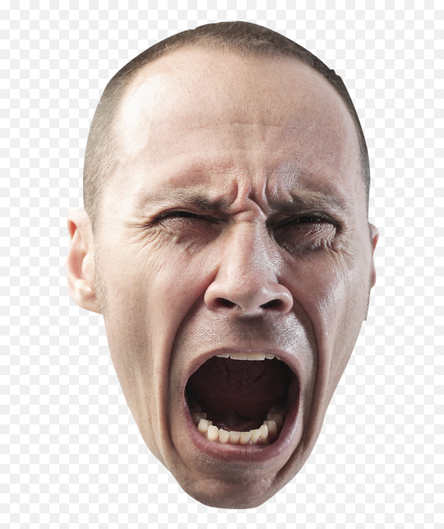 Screaming Face Transparent Png - Screaming Face Png,Scream Png