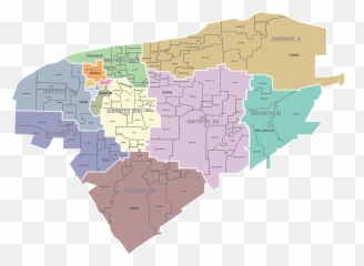 Merida Yucatan Mapa Png 5 Image - Mexico Electoral Districts,Merida Png