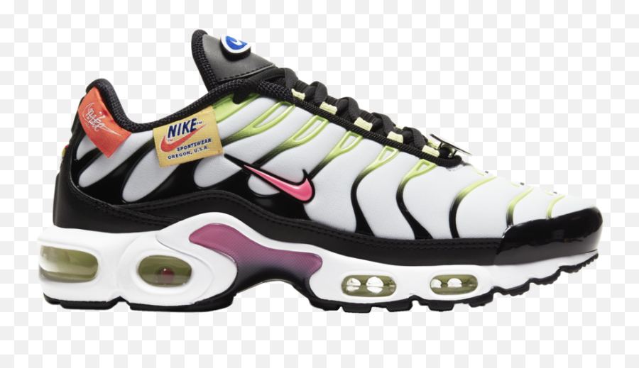Nike Air Max Plus Have A Day Cu4747 - 100 Release Date Nike Air Max Plus White Orange Yellow Png,Nike Air Logo Png