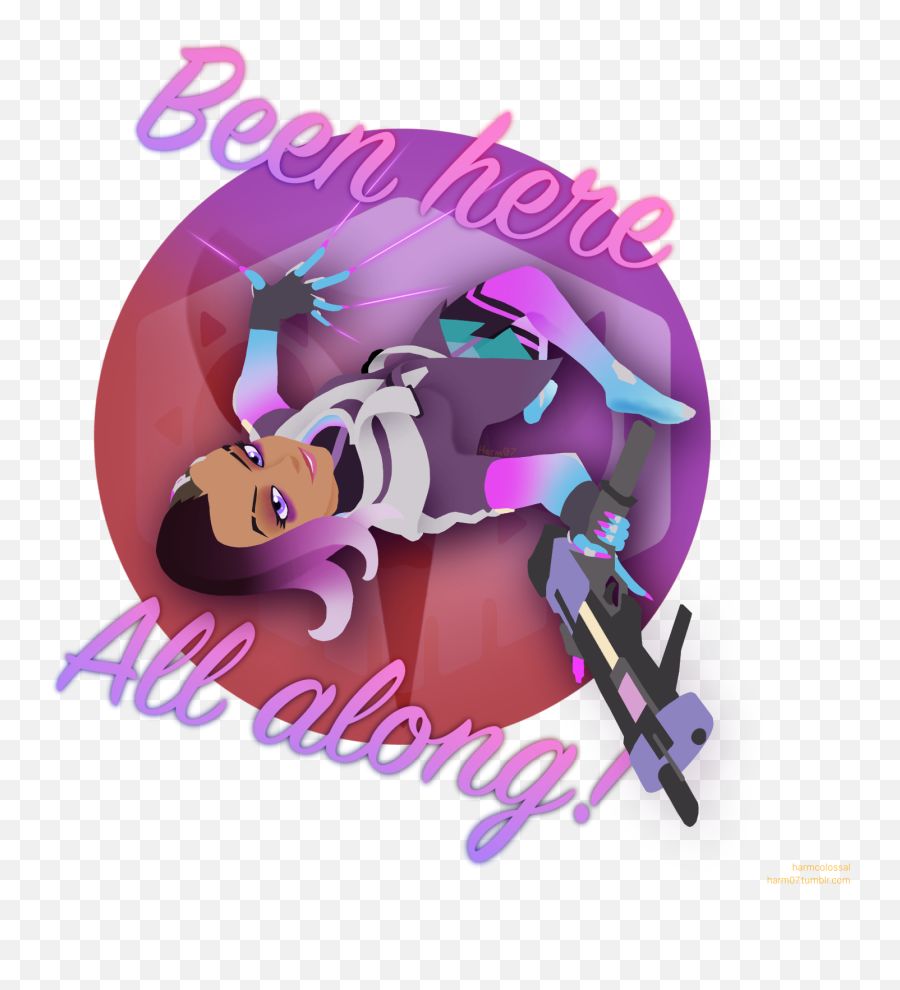 Sombra Nose Art - Poster Png,Sombra Overwatch Png