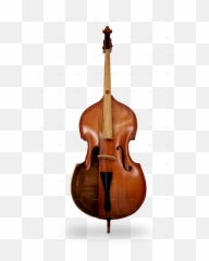 Classic Broken And Complete Isolated - Upright Bass Transparent Background png