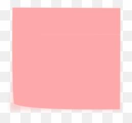 Post It Rosa Png 1 Image - Construction Paper,It Png