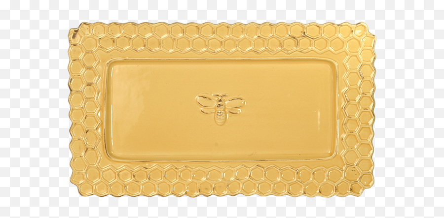 Honeycomb Bee Platter - Wallet Png,Beehive Png