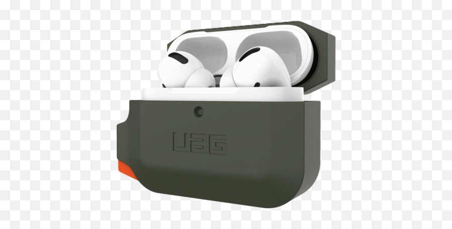 Uag Silicone Case For Apple Airpods Pro - Uag Airpods Pro Silicone Case Orange Png,Airpod Png