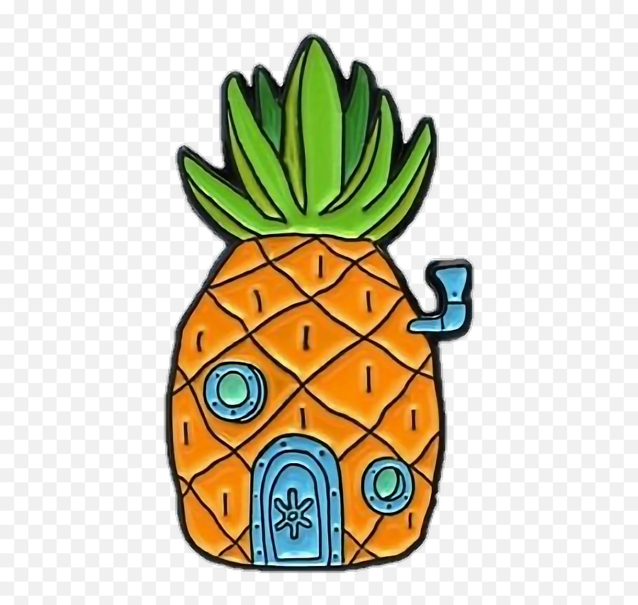 Download Pineapple Transparent - Clipart Spongebob Pineapple Png,Pineapple Clipart Png