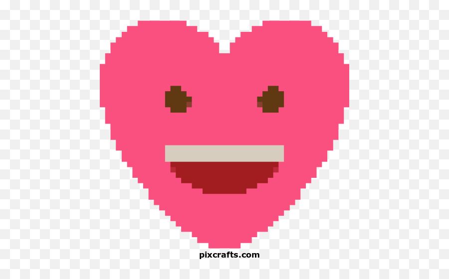 Smile - Printable Pixel Art Warsaw University Library Png,Pixel Heart Png