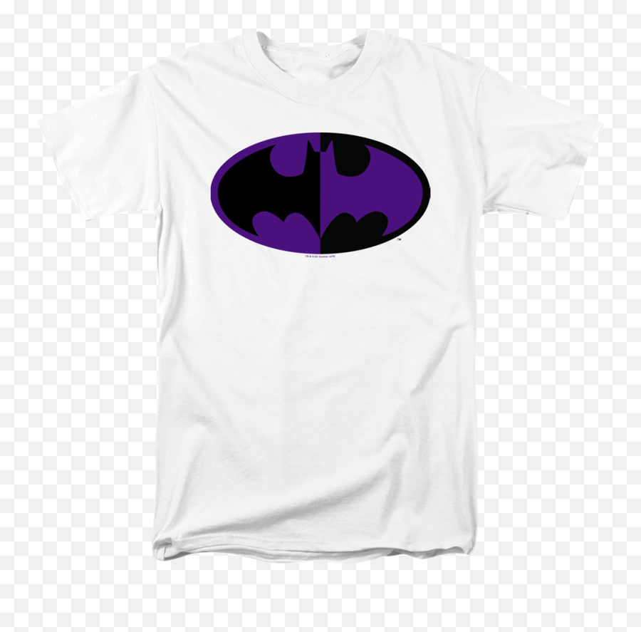 Black And Purple Bat Symbol Batman T - Shirt Batman Png,Bat Symbol Png