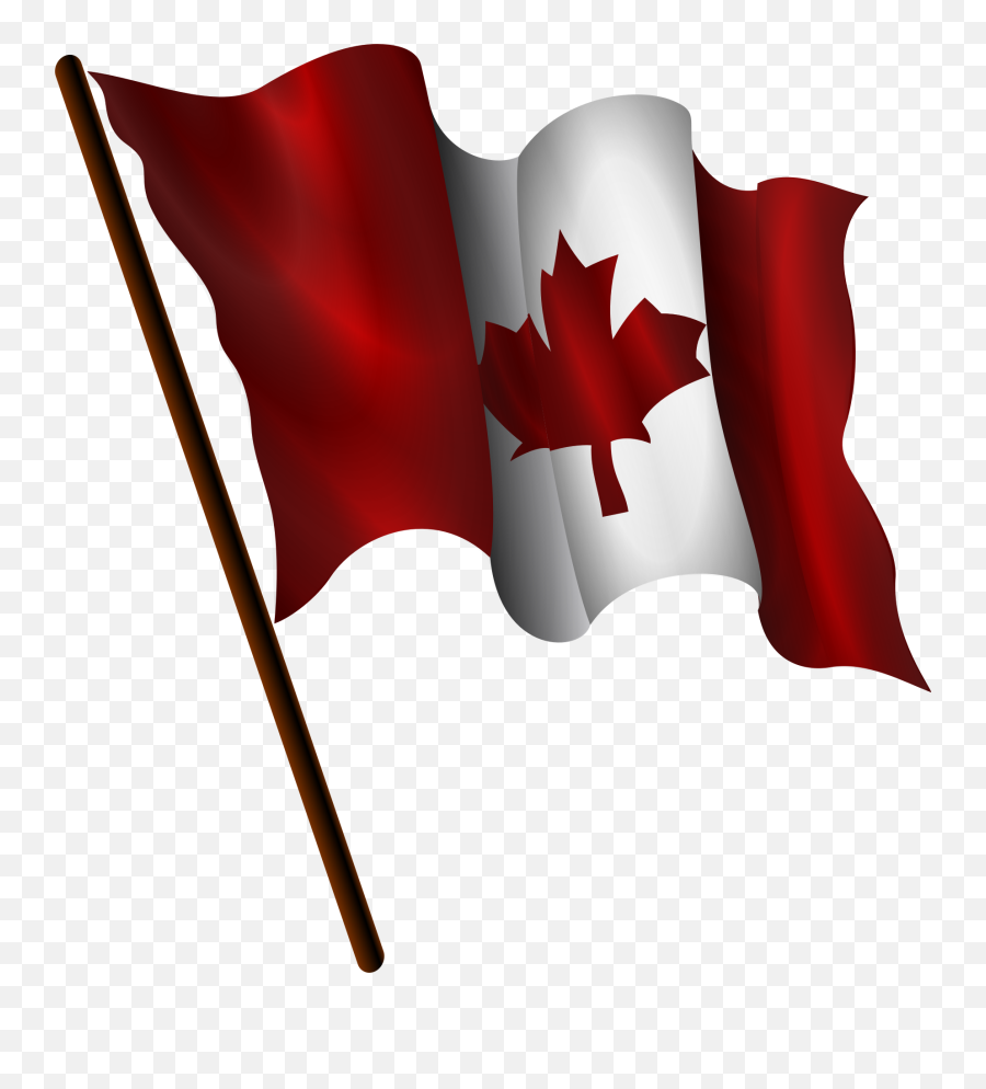 Canada Flag Waving Png Transparent Cartoon - Jingfm Png Transparent Background Canada Flag Png,American Flag Waving Png