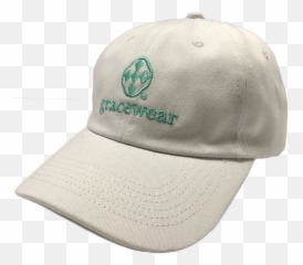 Baseball Cap - White u0026 Teal png