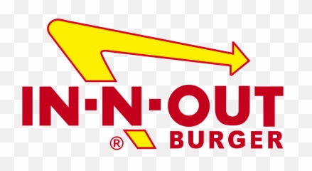In N Out Burger Logo Inob - N Out Burger Logo Clipart Full N Out Burger Logo Png,Burger King Logos
