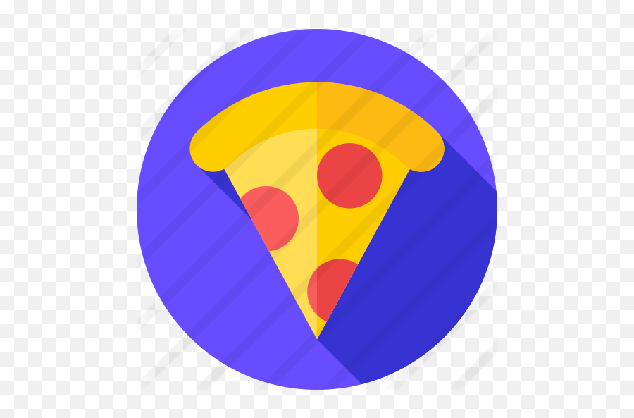 Pizza Slice - Free Food Icons Circle Png,Pizza Slice Transparent