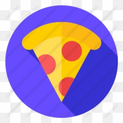 Pizza Slice - Free food icons Circle png