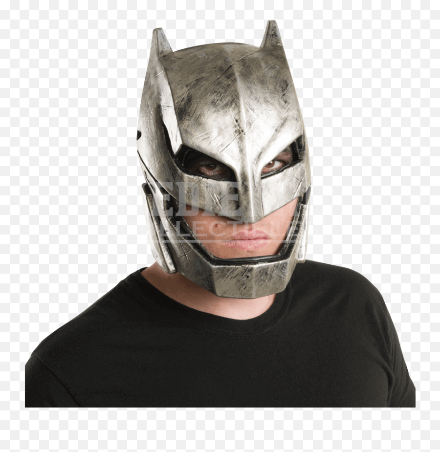 Download Adult Armoured Batman Half Mask From Medieval - Mascara De Batman Aradura Png,Batman Mask Png
