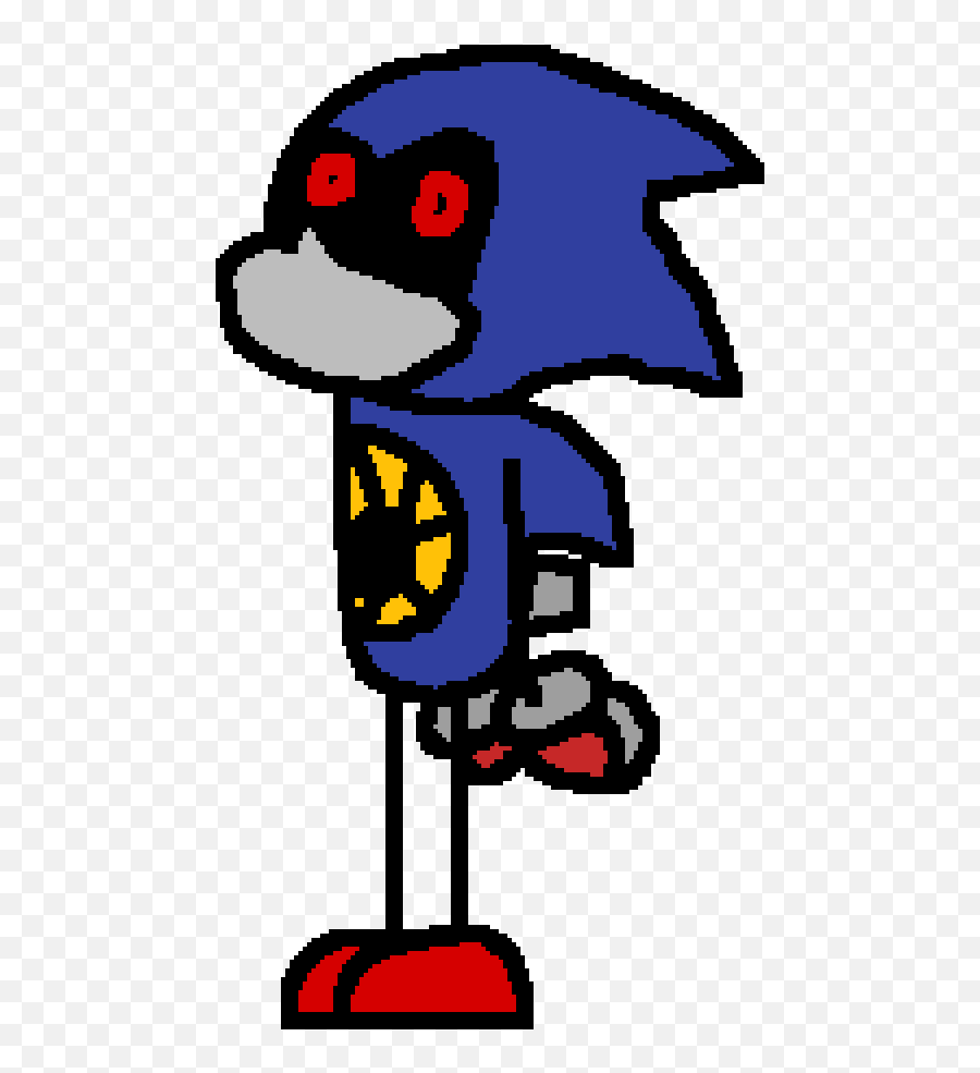 Pixilart - Metal Sonic By Kalosbaku Cartoon Png,Sonic Transparent