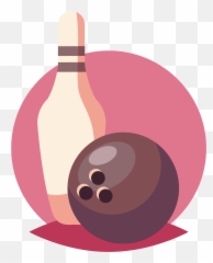 Bowling Pin Png - And Clipart