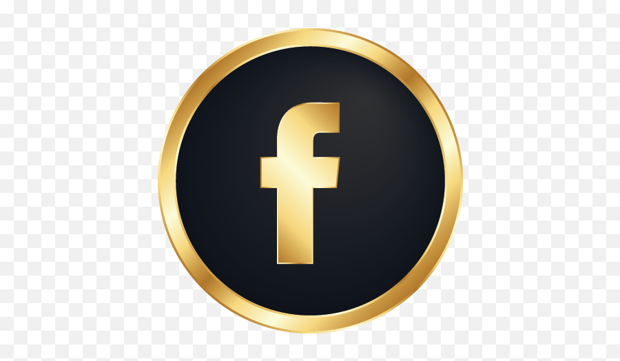 Facebook Icon Gold Facebook Twitter Instagram Logo Png Gold Icon Png Free Transparent Png Images Pngaaa Com