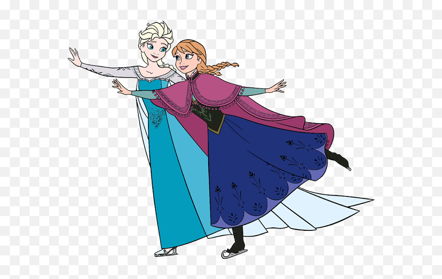 Httpswwwdisneyclipscomimagesnewb5imagesanna - Elsa Elsa And Anna Sliding Png,Frozen Characters Png