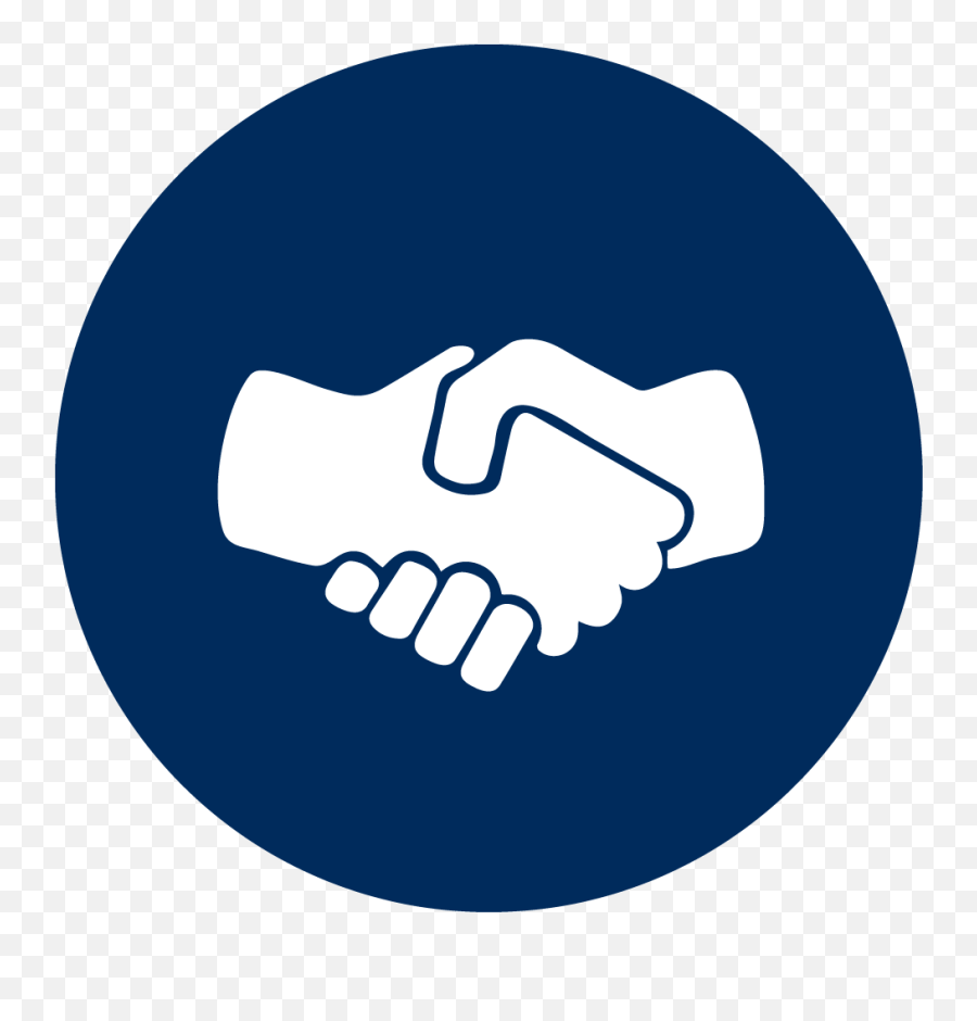 Download Handshake - Build Rapport Full Size Png Image Logo Circle Logo Hand Shake,Handshake Transparent