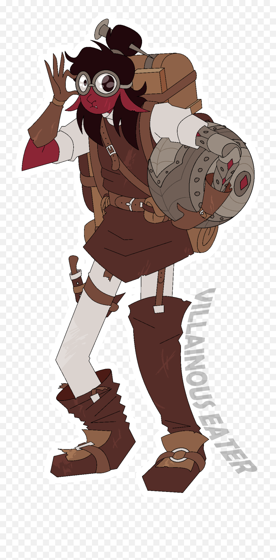 Art Hobgoblin Artificer With Aniscoria Dnd - Cartoon Png,Hobgoblin Png