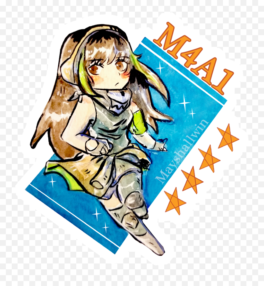 Mayshallwin Isekaicon - Cartoon Png,M4a1 Png