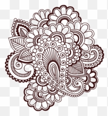 Tattoo Clipart Free Download - Henna Designs png