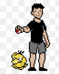 Ryan U0026 Psyduck Pixel Art Maker - Clip Art Png,Psyduck Png