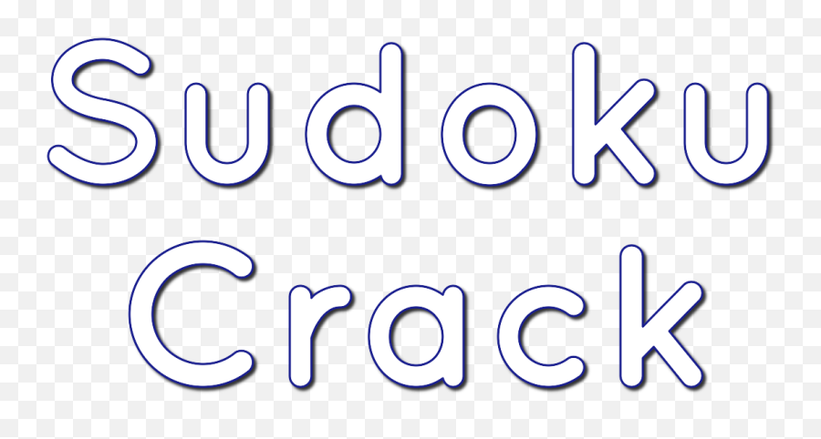 Sudoku Crack - Calligraphy Png,Crack Transparent