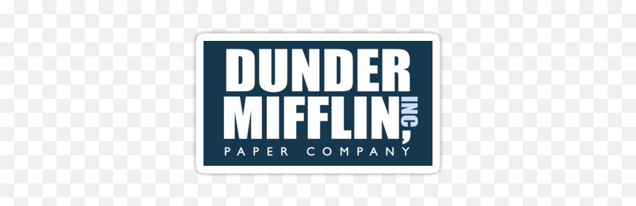Dunder Mifflin Paper Company From The Png Logo