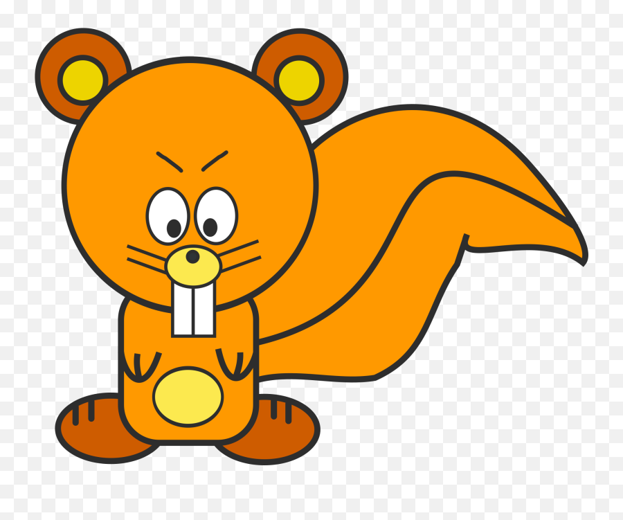 Download Free Cartoon Squirrel Image Png Clipart - Crazy Squirrel Clipart Png,Squirrel Png