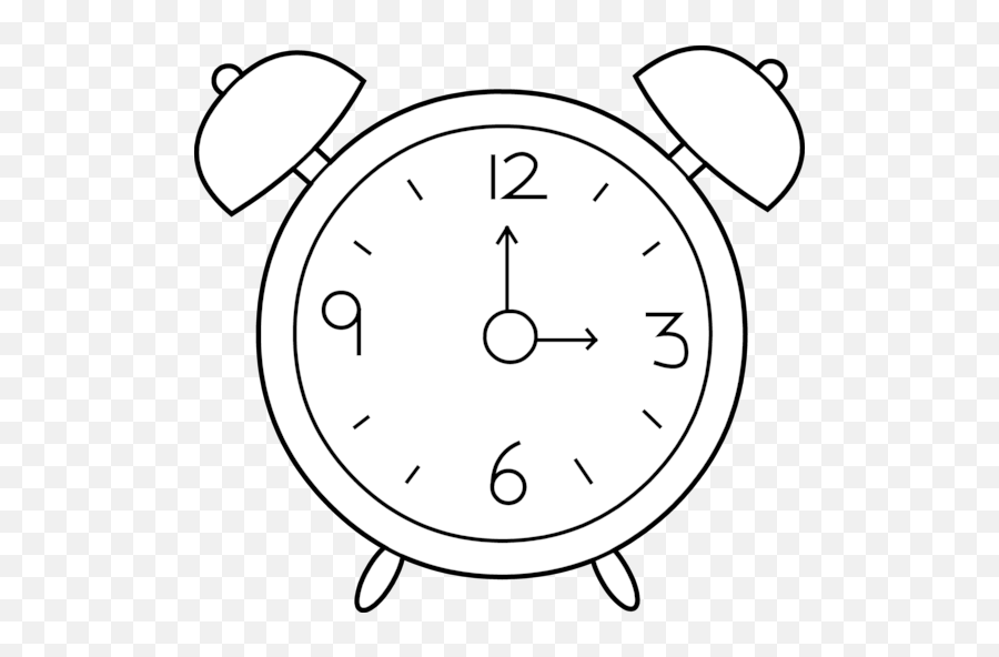 Alarm Clock Clipart Free Dromfci Top - Clock Drawing For Kids Png,Clock Clipart Transparent