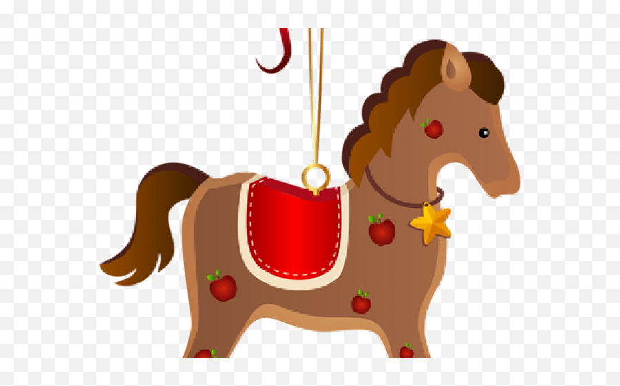Christmas Tree Clipart Horse - Christmas Horse Png Christmas Horse Vector,Gumby Png