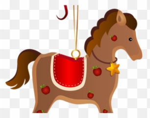 Christmas Tree Clipart Horse - Christmas Horse Png Christmas Horse Vector,Gumby Png