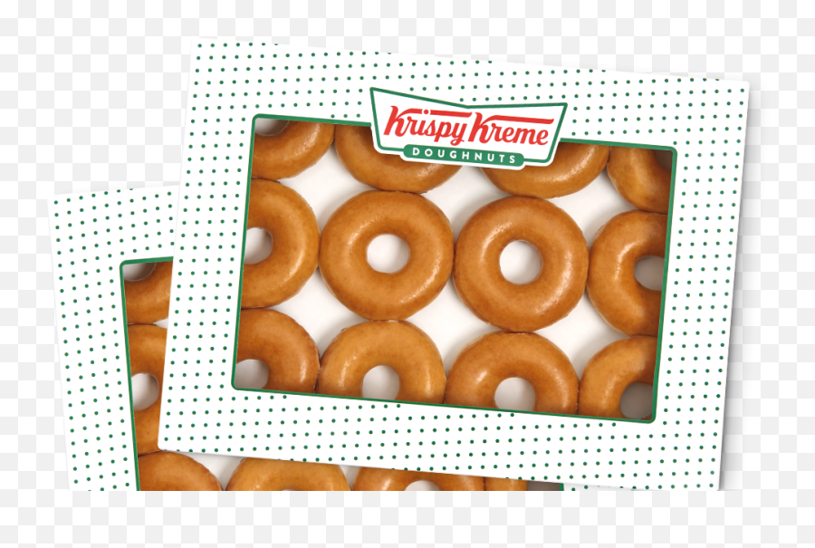 How To Get A Dozen Free Krispy Kreme Doughnuts - Krispy Kreme Donut Box Png,Donut Transparent