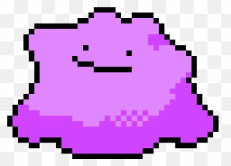 Minecraft Ditto Pixel Art Transparent - Ditto Pixel Art Png,Ditto Png