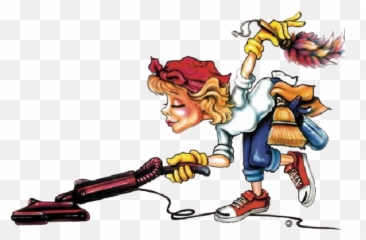 Download Opening Your Own Service Is A Great - Thank You Woman Cleaning House Cartoon Png,Cleaning Lady Png