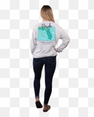 Simply Southern Long Sleeve Shirt - Florida North Carolina png