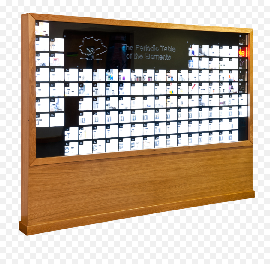 118displays Periodic Table Displays - Periodic Table Wooden Pieces Png,Periodic Table Transparent