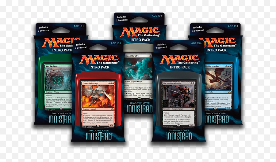 Mtg Shadows Over Innistrad Intro Packs - Magic The Gathering Intro Decks Png,Shadows Over Innistrad Logo