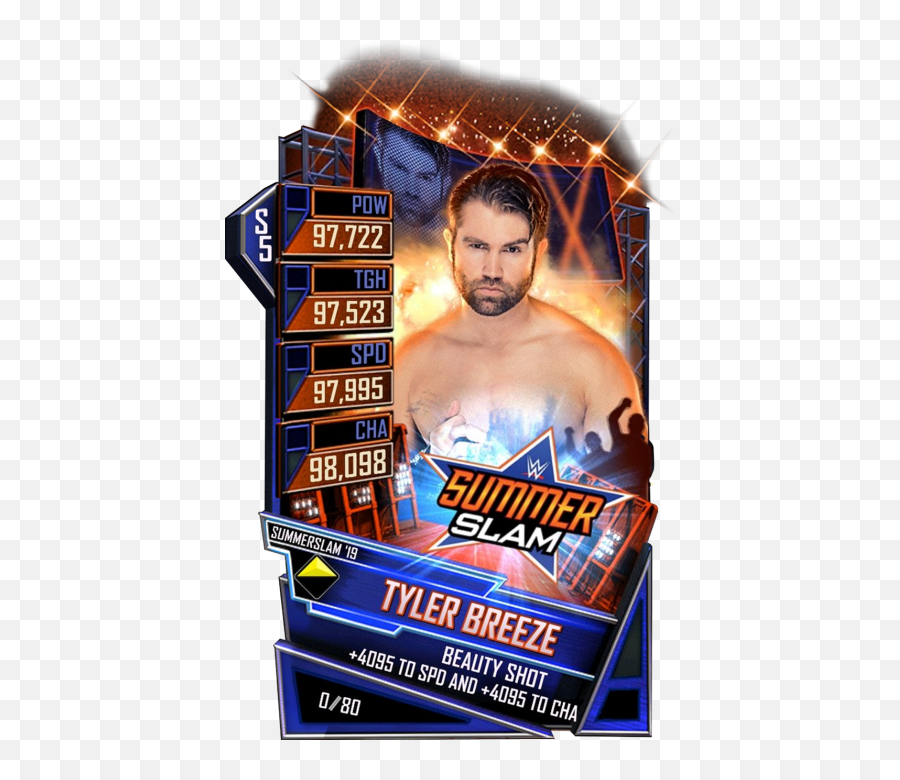 Tyler Breeze - Wwe Supercard Johnny Gargano Png,Tyler Breeze Png