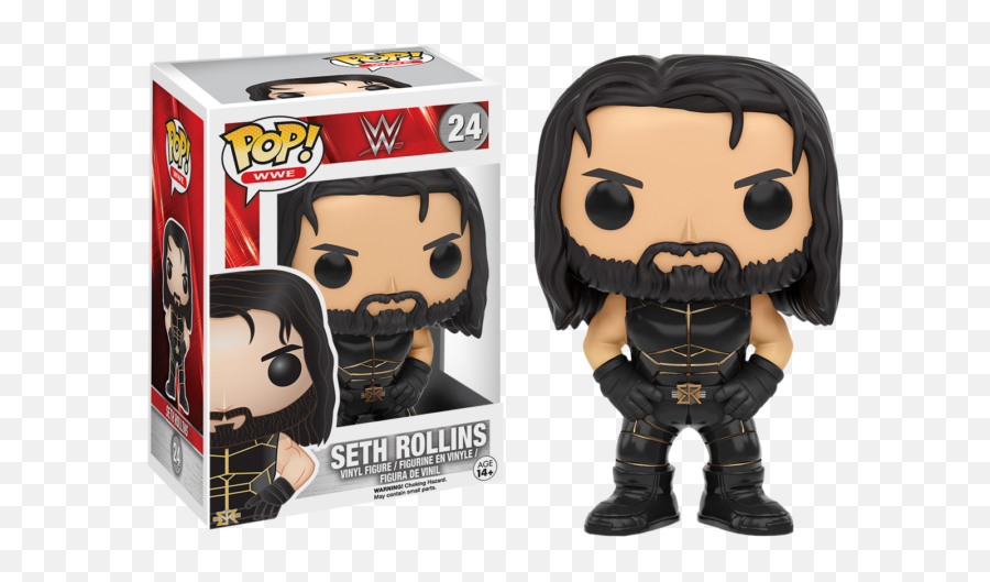 Funko Pop Wwe 24 Seth Rollinsvaulted Vinyl Figurefast Post - Seth Rollins Funko Pop Png,Seth Rollins Transparent