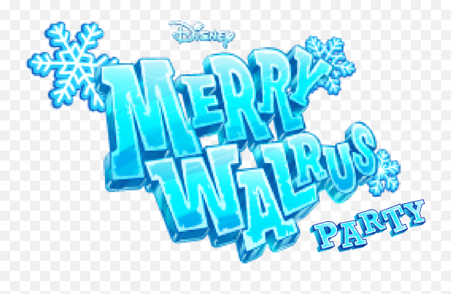 Club Penguin Merry Walrus Transparent - Navidad Png,Club Penguin Logo