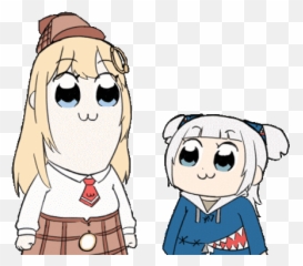 Gurame Pop Team Epic Gif - Gurame Gura Ame Discover U0026 Share Gifs Ame And Gura Gif Png,Pop Team Epic Transparent