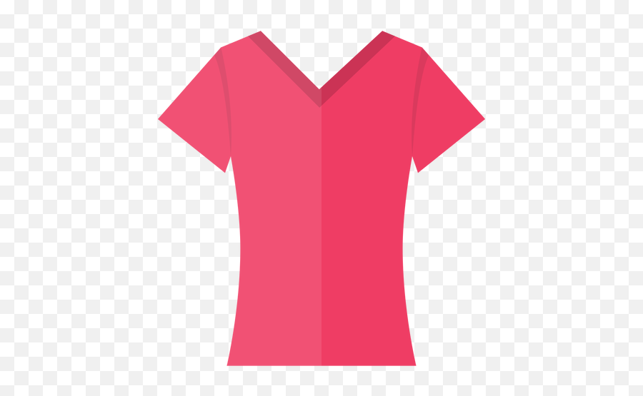 Scoop V Neck T Shirt Icon - Transparent Png U0026 Svg Vector File V Neck Pink Tshirt Png,Shirt Icon
